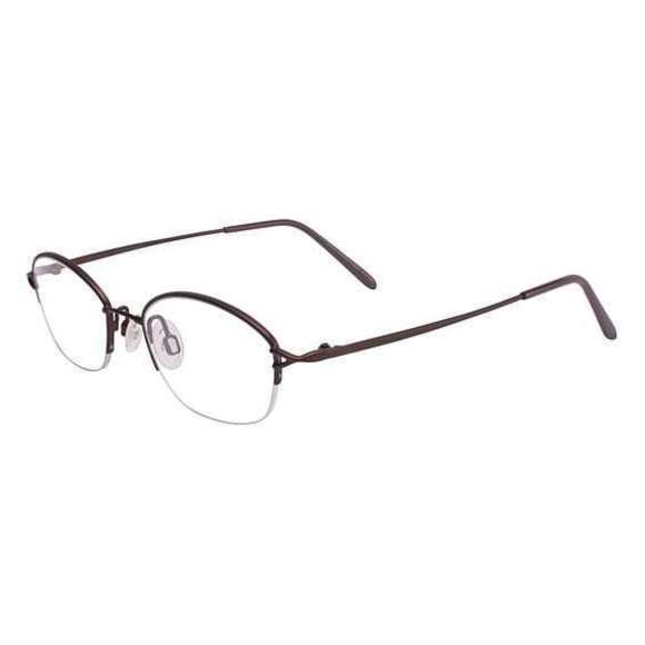 Flexon 651 Eyeglasses 602 Satin Burgundy 49mm